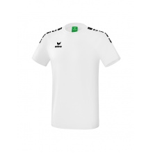 Erima Leisure Training T-shirt Essential 5-C - Cotton blend - white/black Men